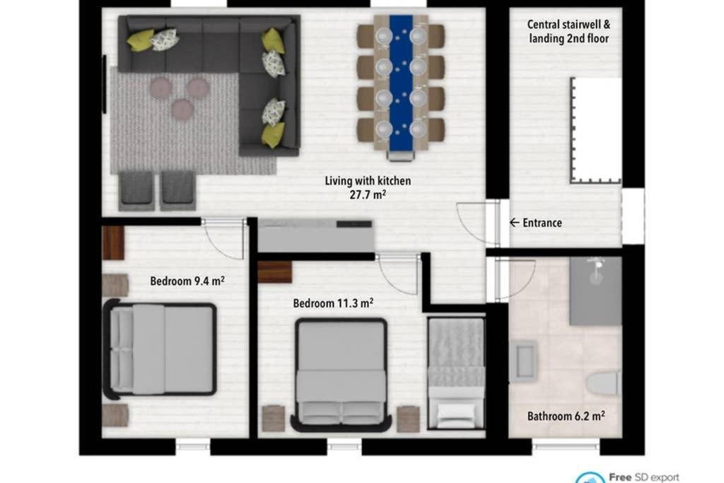 Authentic Stays - 5P-Apartment Eijsden Ngoại thất bức ảnh